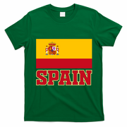 Spain Flag Spanish Soccer Fans T-Shirt - Irish Green