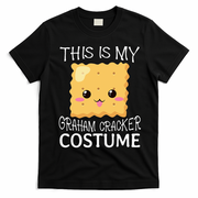 Smores Graham Cracker Camping Halloween Group Costume T-Shirt - Black