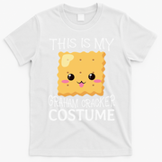 Smores Graham Cracker Camping Halloween Group Costume T-Shirt - White