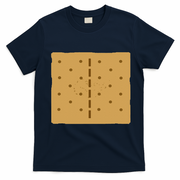 Smores Graham Cracker Group Halloween Costume T-Shirt - Navy Blue