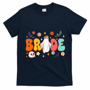 Spooky Halloween Bride To Be Bachelorette Party Matching T-Shirt - Navy Blue