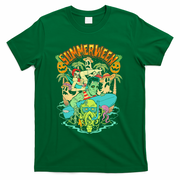 Summerween Happy Summerween Summer Halloween Holiday T-Shirt - Green