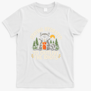 Staying Hydrated To Outlive The Idiots T-Shirt - White