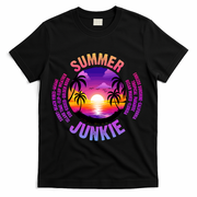 Summer Junkie T-Shirt - Black
