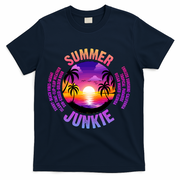 Summer Junkie T-Shirt - Navy