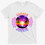 Summer Junkie T-Shirt - White