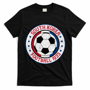 South Korea Football 1933 Vintage Soccer T-Shirt - Black