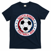 South Korea Football 1933 Vintage Soccer T-Shirt - Navy Blue