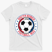 South Korea Football 1933 Vintage Soccer T-Shirt - White