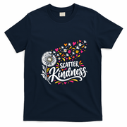 Scatter Kindness Unity Day Anti Bullying Orange T-Shirt - Navy Blue