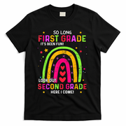 So Long 1st Grade Look Out 2nd Grade Funny Graduation Gifts T-Shirt - Black