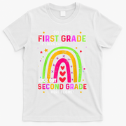 So Long 1st Grade Look Out 2nd Grade Funny Graduation Gifts T-Shirt - White