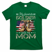 Soldier Mom Army Graduation Mom T-Shirt - Green
