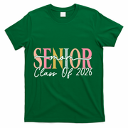 Senior Mom Class Of 2026 T-Shirt - Green