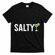 Salty Margarita & Lime Drinking T-Shirt - Black