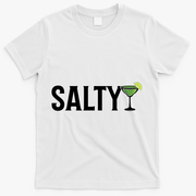 Salty Margarita & Lime Drinking T-Shirt - White