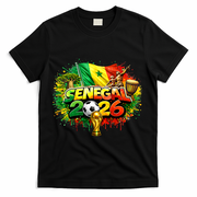 SENEGAL North America Soccer Tournament 2026 T-Shirt - Black