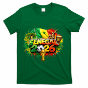SENEGAL North America Soccer Tournament 2026 T-Shirt - Green