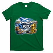SCOTLAND North America Soccer Tournament 2026 T-Shirt - Green