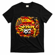 SPAIN North America Soccer Tournament 2026 T-Shirt - Black