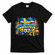 SWEDEN North America Soccer Tournament 2026 T-Shirt - Black