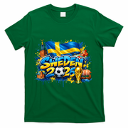 SWEDEN North America Soccer Tournament 2026 T-Shirt - Green