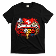 SWETZELAND North America Soccer Tournament 2026 T-Shirt - Black