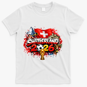 SWETZELAND North America Soccer Tournament 2026 T-Shirt - White