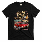 Studebaker Originals Cruise Woodward 2026 T-Shirt - Black