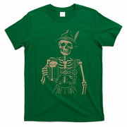 Skeleton Oktoberfest T-Shirt - Irish Green