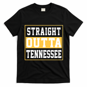 Straight Outta Tennessee T-Shirt - Black