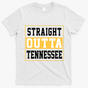 Straight Outta Tennessee T-Shirt - White