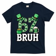 St Patrick’s Day 67 Bruh Viral 6-7 Meme T-Shirt - Navy
