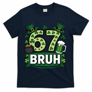 St Patrick’s Day 67 Bruh Viral Meme 6-7 T-Shirt - Navy
