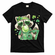 St Patrick’s Day 67 Raccoon Viral Meme T-Shirt - Black