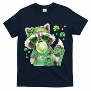 St Patrick’s Day 67 Raccoon Viral Meme T-Shirt - Navy