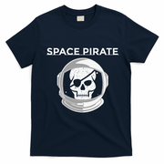 Space Pirate Halloween Costume For Pirate Astronaut Fan T-Shirt - Navy Blue