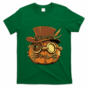 Steampunk Pumpkin Halloween T-Shirt - Irish Green