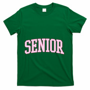 Senior Pink Retro Graduation T-Shirt - Green