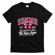 Senior Sunrise 2027 One Last Sunrise Before Future Begins T-Shirt - Black