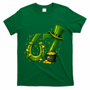 Six Seven 67 St Patricks Day Funny Saint Paddy's 6-7 T-Shirt - Green