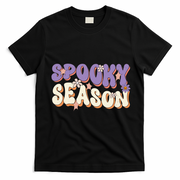 Spooky Season Cute Halloween Vibe Gift T-Shirt - Black