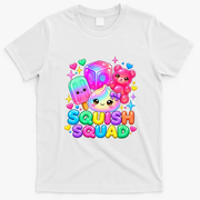 Squid Squad Dumpling Kawaii Pastel Anime Birthday T-Shirt - White