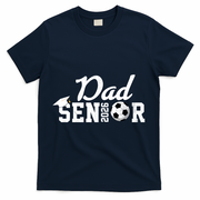 Senior Soccer Dad 2026 Class Of 26 Grad T-Shirt - Navy