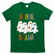 Spooky Season Halloween Ghost Festive T-Shirt - Irish Green