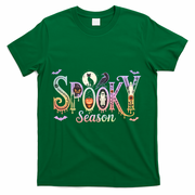 Spooky Season Iridescent Halloween T-Shirt - Green
