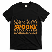 Spooky Season Retro Halloween T-Shirt - Black