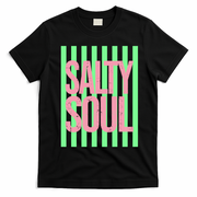 Salty Soul Retro Stripes Sunshine T-Shirt - Black