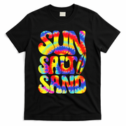 Sun Salt Sand Beach Summer T-Shirt - Black
