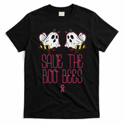 Save The Boobees Boo Bees Breast Cancer Halloween T-Shirt - Black